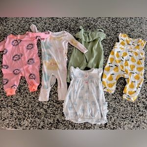 3-6 month Romper bundle